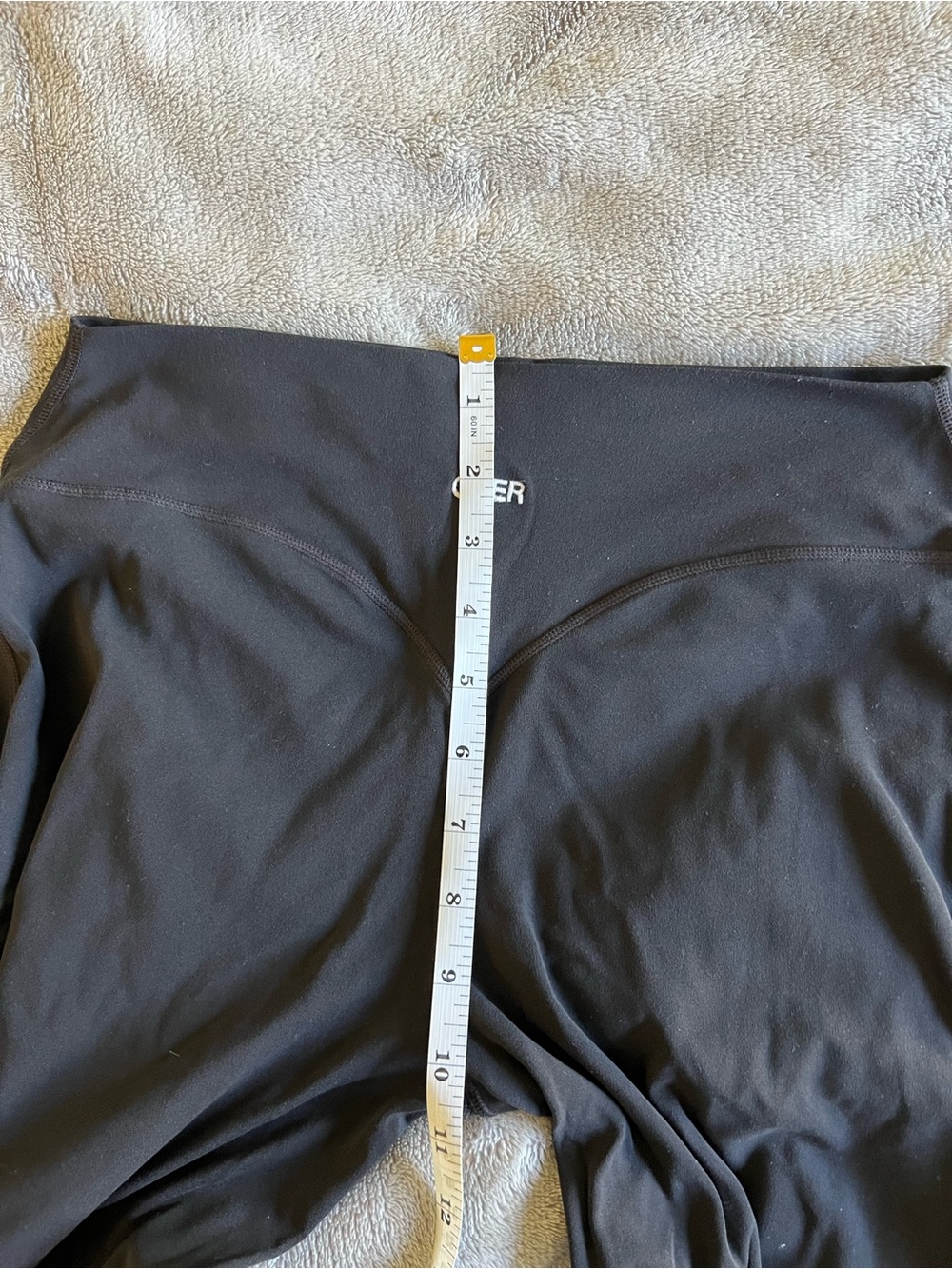 Oner Active Black Soft Motion Flared Leg Pant Leggings Large - Picture 5 of 6